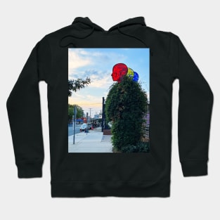 Stained Glass Silhouettes in Charlotte Hoodie